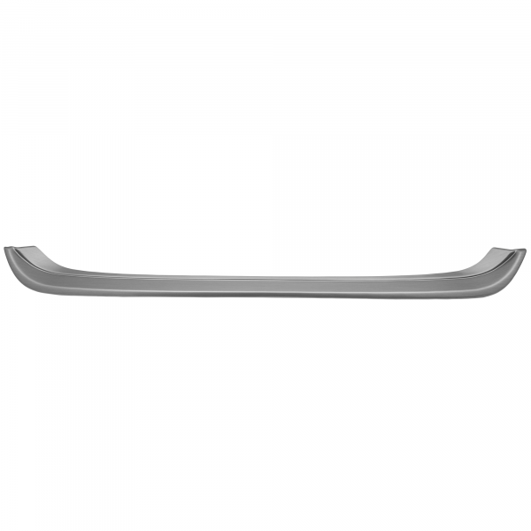 Zaštitna letva stražnjeg branika pogodno za Peugeot 207 CC 04.2007-07.2015  precizno pristajanje s dubokim zaštitnim rubom, ABS plastika- posebna boja izgled brušeni aluminij