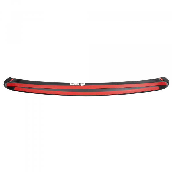 Zaštitna letva stražnjeg branika pogodno za Peugeot 207 03.2006-05.2012  precizno pristajanje s dubokim zaštitnim rubom, ABS plastika- boja crna mat