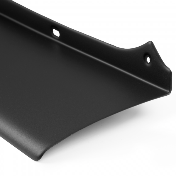 Ladekantenschutz passend für Peugeot Partner & Partner Tepee ab BJ. 5.2008-8.2018  passgenau mit Abkantung ABS- Sonderfarbe Piano Schwarz