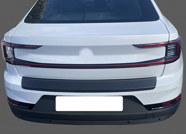 Ladekantenschutz passend für Polestar 2 ab BJ. 6.2020>  passgenau mit Abkantung ABS- Farbe schwarz