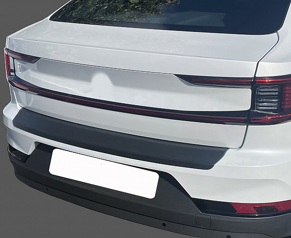Ladekantenschutz passend für Polestar 2 ab BJ. 6.2020>  passgenau mit Abkantung ABS- Farbe schwarz