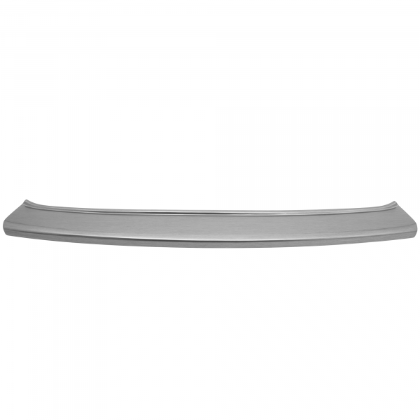 Rear Bumper Protector compatible with Porsche Cayenne 05.2010-10.2014  Rearguard, Tailored Fit Bumper Guard, ABS Plastic- Special Colour Brushed Aluminum Look