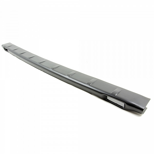 Rear Bumper Protector compatible with Renault Master 09.2003-06.2010  Rearguard, Tailored Fit Bumper Guard, ABS Plastic- Special Colour Brushed Aluminum Look