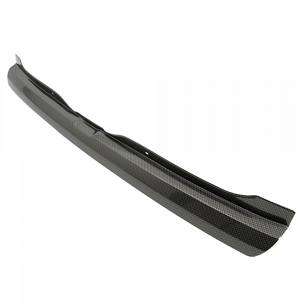 Rear Bumper Protector compatible with Renault Twingo 09.2014-04.2019  Rearguard, Tailored Fit Bumper Guard, ABS Plastic- Special Colour Carbon Look