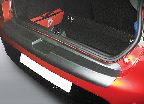 Zaščitna letvica zadnjega odbijača kompatibilna za Renault Clio 11.2012-12.2020 Hatchback zaščita nakladalnega roba z globokim zaščitnim robom, ABS plastika- posebna barva črna sijaj