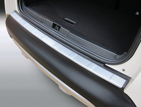 Ladekantenschutz passend für Renault Captur ab BJ. 6.2013-12.2019  passgenau mit Abkantung ABS- Farbe schwarz