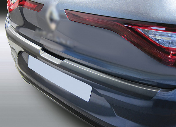 Zaštitna letva stražnjeg branika pogodno za Renault Megane Hatchback 03.2016-03.2020 također za RS precizno pristajanje s dubokim zaštitnim rubom, ABS plastika- boja crna mat