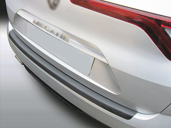 Ladekantenschutz passend für Renault Megane Grandtour Kombi ab BJ. 7.2016-3.2020  passgenau mit Abkantung ABS- Farbe schwarz