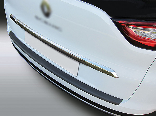 Zaštitna letva stražnjeg branika pogodno za Renault Grand Scenic 11.2016-08.2020  precizno pristajanje s dubokim zaštitnim rubom, ABS plastika- boja crna mat