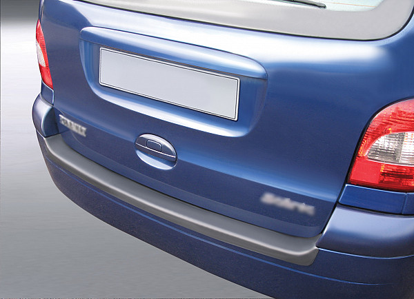 Zaštitna letva stražnjeg branika pogodno za Renault Scenic 09.1999-05.2003  precizno pristajanje s dubokim zaštitnim rubom, ABS plastika- posebna boja izgled karbonskih vlakana