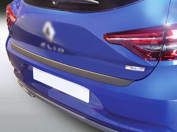 Zaštitna letva stražnjeg branika pogodno za Renault Clio 09.2019->  precizno pristajanje s dubokim zaštitnim rubom, ABS plastika- boja crna mat