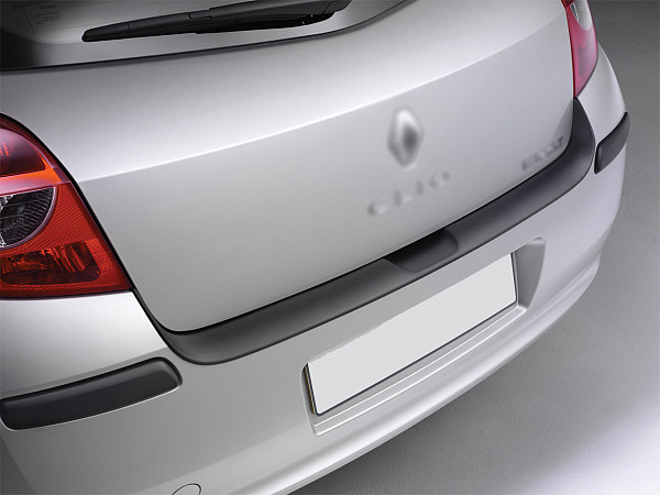 Ladekantenschutz passend für Renault Clio ab BJ. 9.2005-4.2009  passgenau mit Abkantung ABS- Farbe schwarz