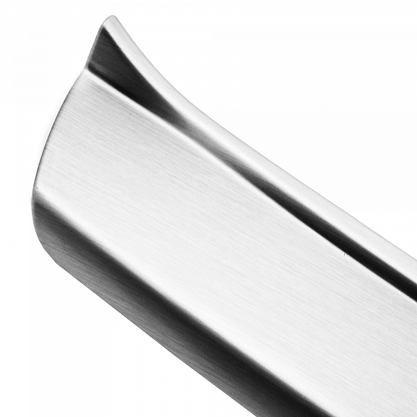 Zaštitna letva stražnjeg branika pogodno za Renault Zoe 10.2019->  precizno pristajanje s dubokim zaštitnim rubom, ABS plastika- posebna boja izgled brušeni aluminij