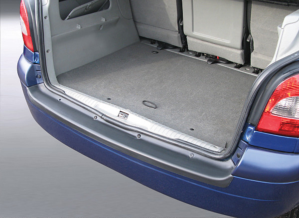 Zaštitna letva stražnjeg branika pogodno za Renault Scenic 09.1999-05.2003  precizno pristajanje s dubokim zaštitnim rubom, ABS plastika- boja crna mat