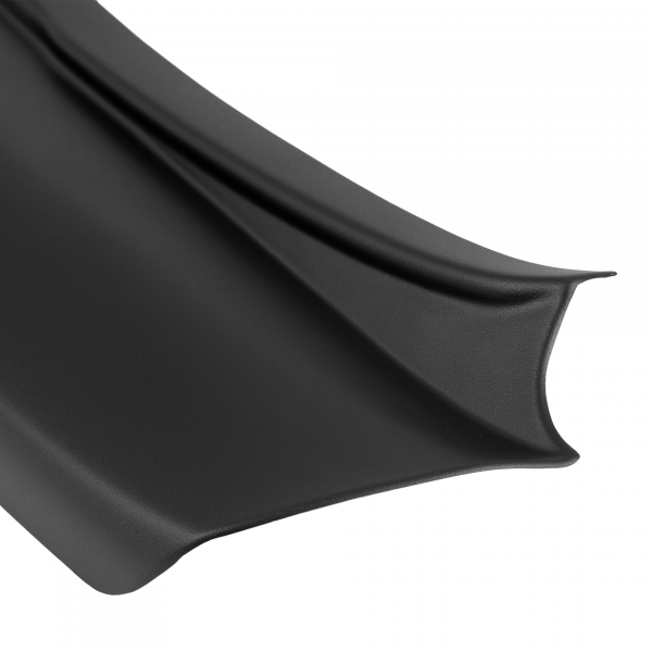 Rear Bumper Protector compatible with Renault Megane Hatchback 11.2008-02.2016  Rearguard, Tailored Fit Bumper Guard, ABS Plastic- Colour Matte Black