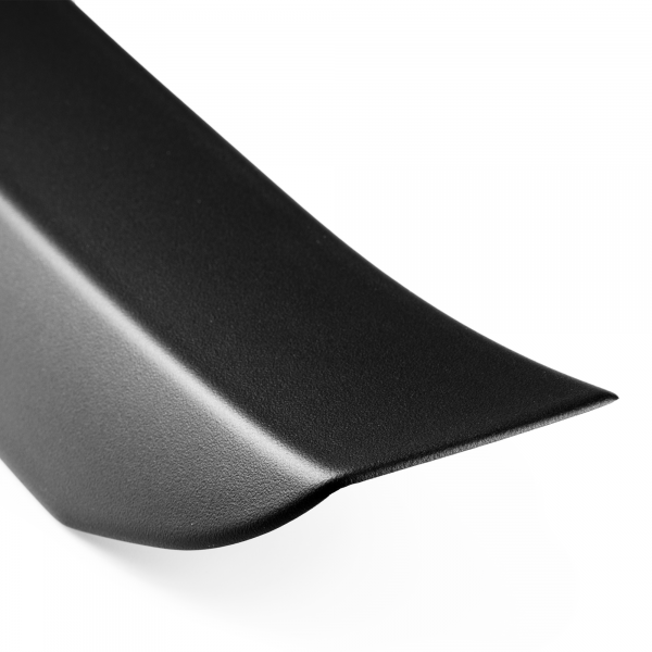 Zaštitna letva stražnjeg branika pogodno za Renault Clio 09.2019->  precizno pristajanje s dubokim zaštitnim rubom, ABS plastika- posebna boja izgled brušeni aluminij