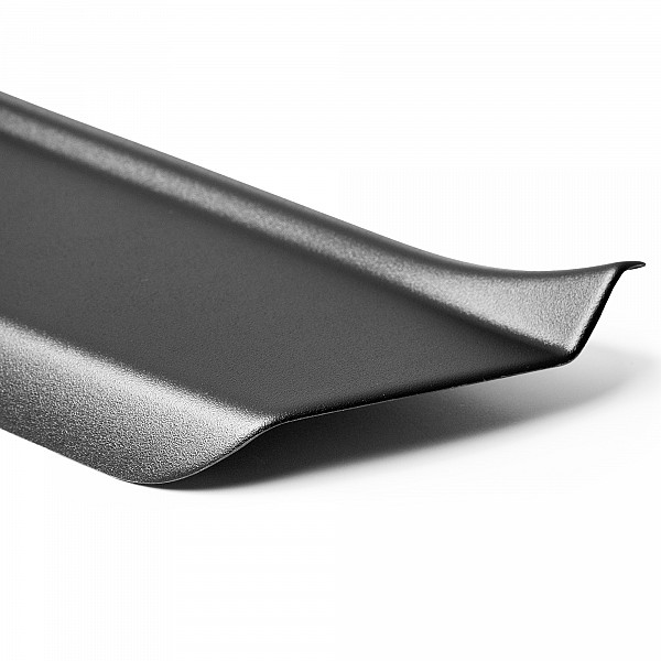 Rear Bumper Protector compatible with Renault Zoe 10.2019->  Rearguard, Tailored Fit Bumper Guard, ABS Plastic- Special Colour Carbon Look