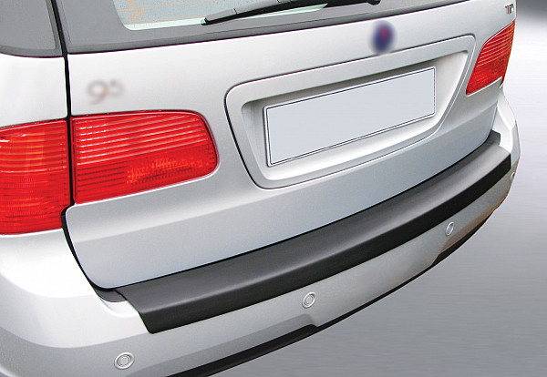 Ladekantenschutz passend für SAAB 9.5 Kombi ab BJ. 9.2005-12.2010  passgenau mit Abkantung ABS- Sonderfarbe Carbon Optik