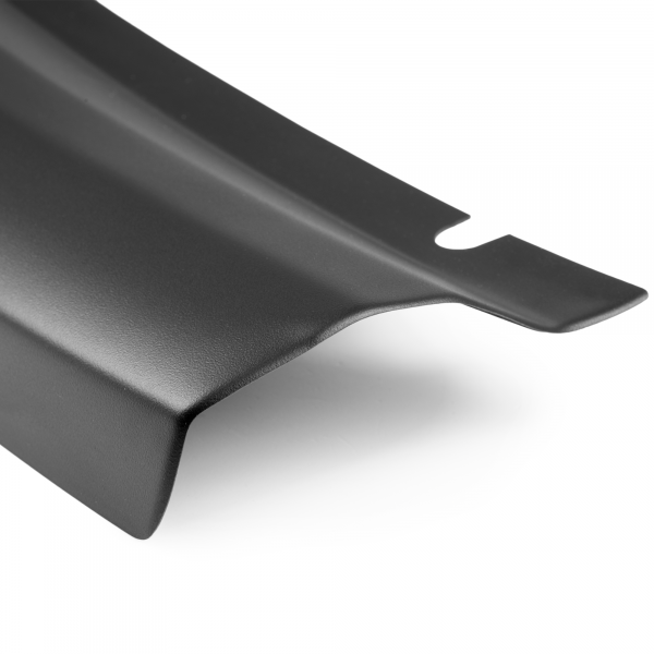 Ladekantenschutz passend für SAAB 9.5 Kombi ab BJ. 9.2005-12.2010  passgenau mit Abkantung ABS- Sonderfarbe Aluminium Gebürstet Optik