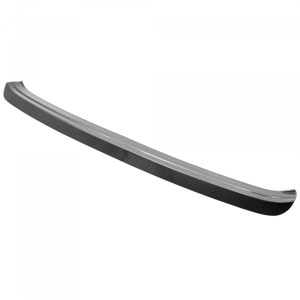 Zaštitna letva stražnjeg branika pogodno za Seat Leon Hatchback 11.2012-03.2020 također za SC, FR, CUPRA precizno pristajanje s dubokim zaštitnim rubom, ABS plastika- posebna boja izgled karbonskih vlakana
