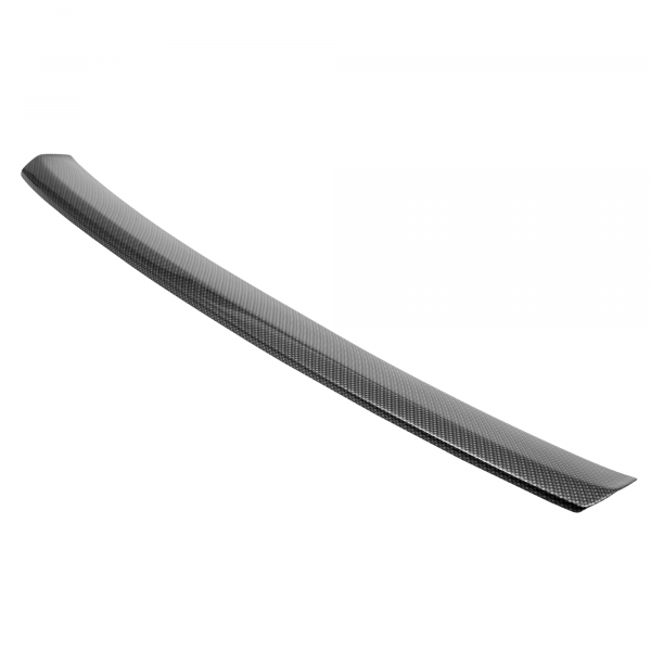 Ladekantenschutz passend für Seat Leon Sportstourer Kombi ST ab BJ. 11.2013-12.2016 auch für X-Perience, FR, Cupra passgenau mit Abkantung ABS- Sonderfarbe Carbon Optik