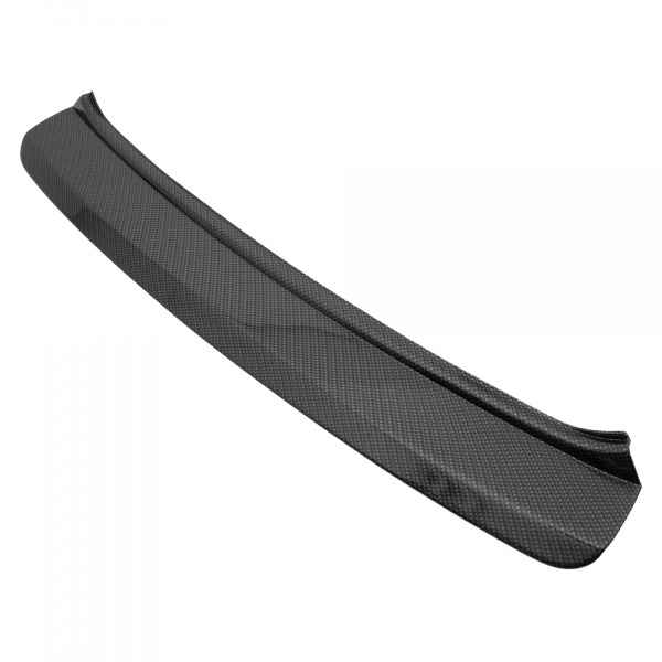 Rear Bumper Protector compatible with Seat Ibiza FR 03.2012-04.2017 3 doors Rearguard, Tailored Fit Bumper Guard, ABS Plastic- Special Colour Carbon Look