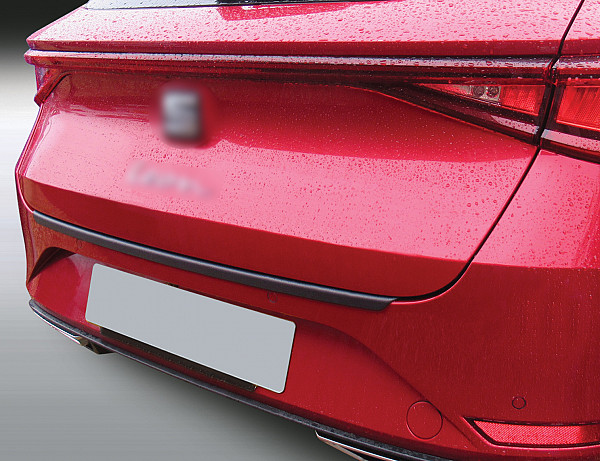 Ladekantenschutz passend für Seat Leon Sportstourer Kombi ST ab BJ. 4.2020>  passgenau mit Abkantung ABS- Farbe schwarz