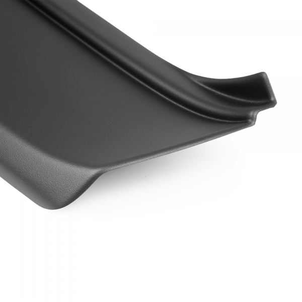 Rear Bumper Protector compatible with Seat Toledo 03.2013-08.2018  Rearguard, Tailored Fit Bumper Guard, ABS Plastic- Special Colour Carbon Look