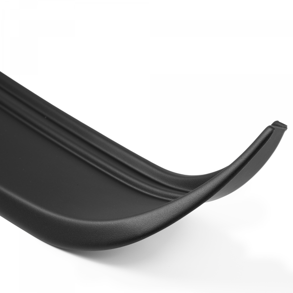 Rear Bumper Protector compatible with Seat Altea 07.2004-03.2009 not for FR Rearguard, Tailored Fit Bumper Guard, ABS Plastic- Colour Matte Black