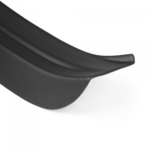 Zaštitna letva stražnjeg branika pogodno za Seat Leon Hatchback 11.2012-03.2020 također za SC, FR, CUPRA precizno pristajanje s dubokim zaštitnim rubom, ABS plastika- boja crna mat