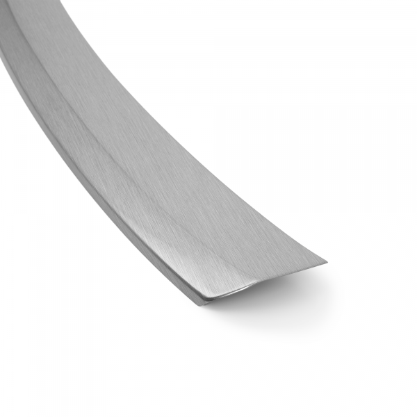 Rear Bumper Protector compatible with Seat Leon Sportstourer Estate ST 11.2013-12.2016 also for X-Perience, FR, Cupra Rearguard, Tailored Fit Bumper Guard, ABS Plastic- Special Colour Brushed Aluminum Look