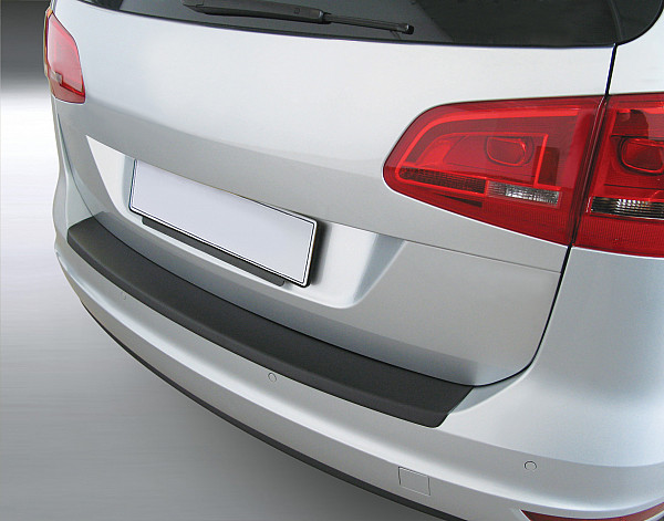Zaštitna letva stražnjeg branika pogodno za Seat Alhambra 10.2010-04.2020  precizno pristajanje s dubokim zaštitnim rubom, ABS plastika- boja crna mat