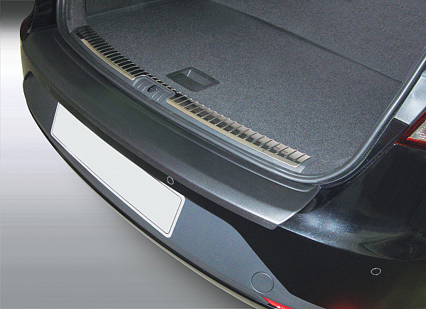 Ladekantenschutz passend für Seat Leon ST Kombi ab BJ. 11.2013-12.2016 auch für X-Perience, FR, Cupra passgenau mit Abkantung ABS- Farbe schwarz