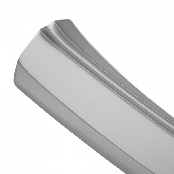 Zaštitna letva stražnjeg branika pogodno za Seat Alhambra 10.2010-04.2020  precizno pristajanje s dubokim zaštitnim rubom, ABS plastika- posebna boja srebrna