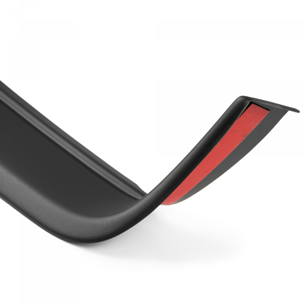 Rear Bumper Protector compatible with Skoda Octavia II Limousine 06.2004-12.2008  Rearguard, Tailored Fit Bumper Guard, ABS Plastic- Colour Matte Black