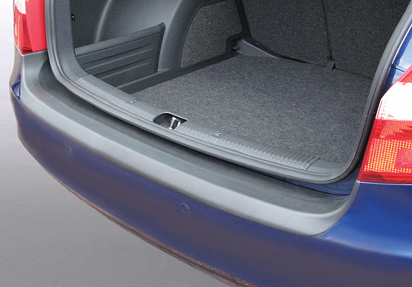 Ladekantenschutz passend für Skoda Fabia Combi Kombi ab BJ. 12.2007-3.2010 MK I passgenau mit Abkantung ABS- Farbe schwarz