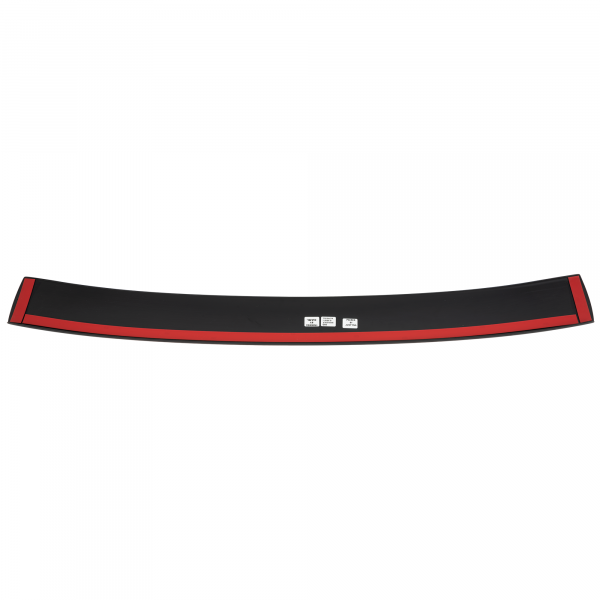 Rear Bumper Protector compatible with Skoda Scala 05.2019->  Rearguard, Tailored Fit Bumper Guard, ABS Plastic- Colour Matte Black