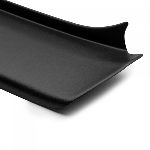 Ladekantenschutz passend für Ssangyong Korando und Actyon ab BJ. 2.2011-8.2019  passgenau mit Abkantung ABS- Sonderfarbe Aluminium Gebürstet Optik