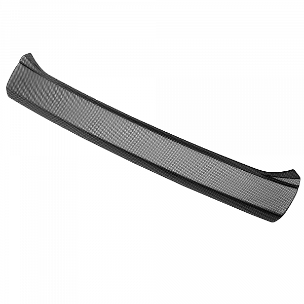 Zaštitna letva stražnjeg branika pogodno za Subaru BRZ 09.2012-12.2020  precizno pristajanje s dubokim zaštitnim rubom, ABS plastika- posebna boja izgled brušeni aluminij