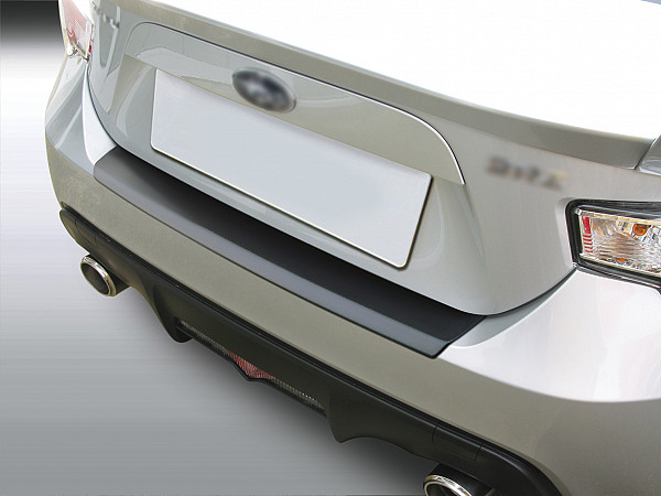 Zaščitna letvica zadnjega odbijača kompatibilna za Subaru BRZ 09.2012-12.2020  zaščita nakladalnega roba z globokim zaščitnim robom, ABS plastika- posebna barva srebrna