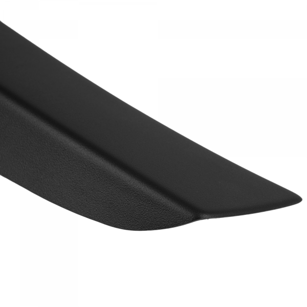 Rear Bumper Protector compatible with Tesla Model S 08.2013->  Rearguard, Tailored Fit Bumper Guard, ABS Plastic- Special Colour Carbon Look