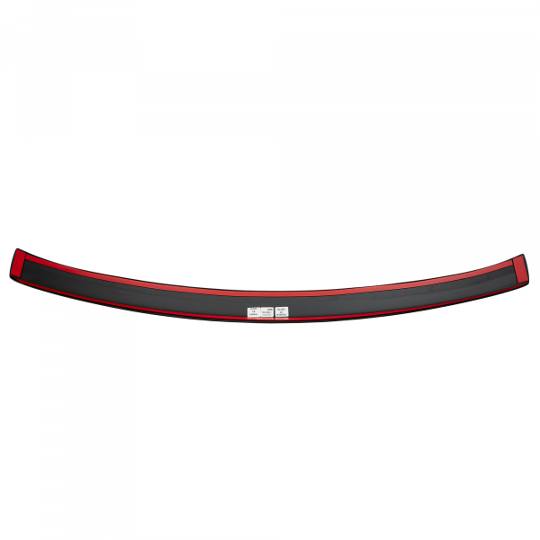 Rear Bumper Protector compatible with Tesla Model S 08.2013->  Rearguard, Tailored Fit Bumper Guard, ABS Plastic- Special Colour Carbon Look