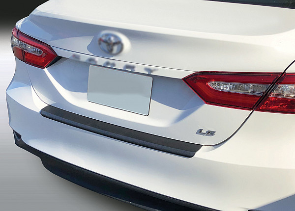 Zaščitna letvica zadnjega odbijača kompatibilna za Toyota Camry 03.2019-09.2021  zaščita nakladalnega roba z globokim zaščitnim robom, ABS plastika- barva črna mat