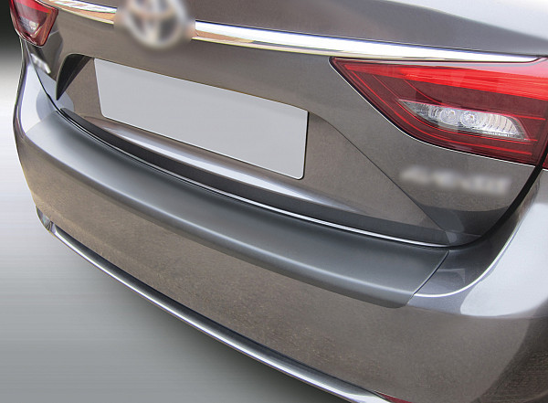 Ladekantenschutz passend für Toyota Avensis Limousine ab BJ. 6.2015-3.2019  passgenau mit Abkantung ABS- Farbe schwarz