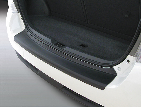 Ladekantenschutz passend für Toyota Verso ab BJ. 3.2013-6.2018  passgenau mit Abkantung ABS- Sonderfarbe Aluminium Gebürstet Optik