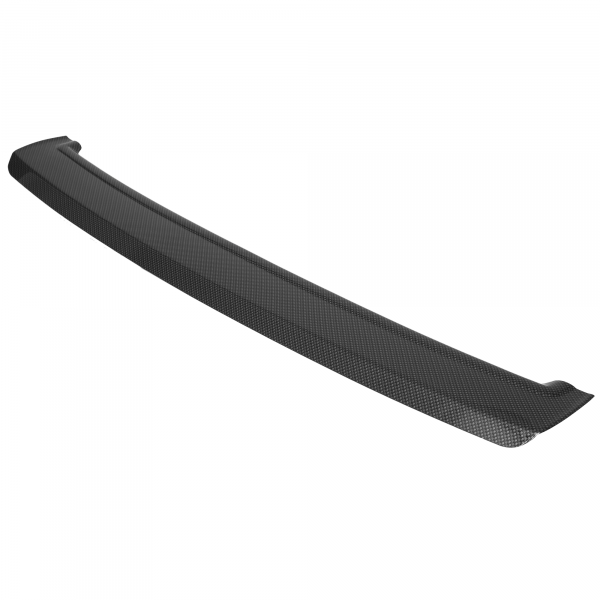 Rear Bumper Protector compatible with Volkswagen Golf VI Cabriolet  06.2011-07.2016 6 Rearguard, Tailored Fit Bumper Guard, ABS Plastic- Special Colour Carbon Look