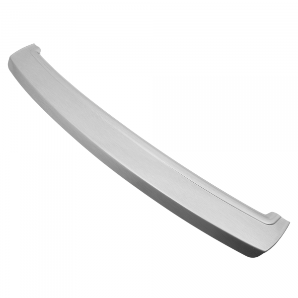 Rear Bumper Protector compatible with Volkswagen Golf VI Cabriolet  06.2011-07.2016 6 Rearguard, Tailored Fit Bumper Guard, ABS Plastic- Special Colour Brushed Aluminum Look