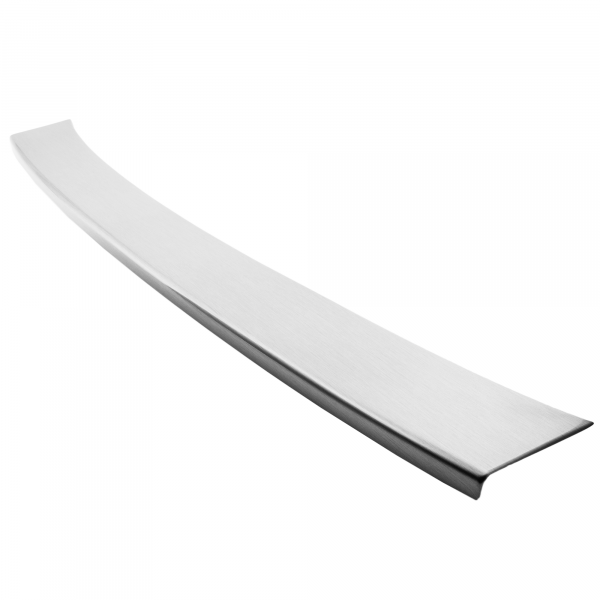 Rear Bumper Protector compatible with Volkswagen Crafter 04.2017->  Rearguard, Tailored Fit Bumper Guard, ABS Plastic- Special Colour Brushed Aluminum Look