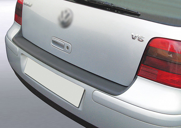 Rear Bumper Protector compatible with Volkswagen Golf IV Hatchback 08.1997-08.2004 4 Rearguard, Tailored Fit Bumper Guard, ABS Plastic- Colour Matte Black