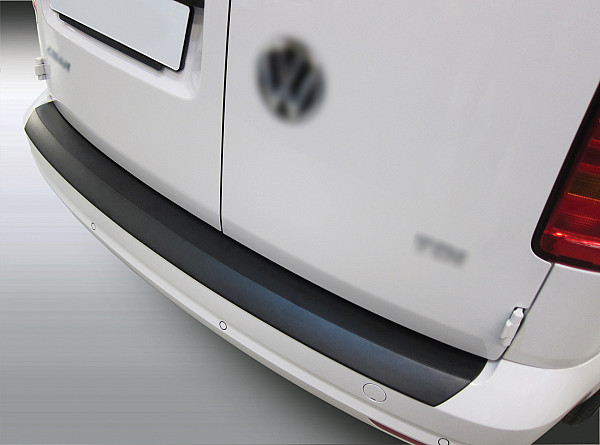 Ladekantenschutz passend für Volkswagen Caddy & Caddy Maxi  ab BJ. 6.2015-9.2020  passgenau mit Abkantung ABS- Farbe schwarz
